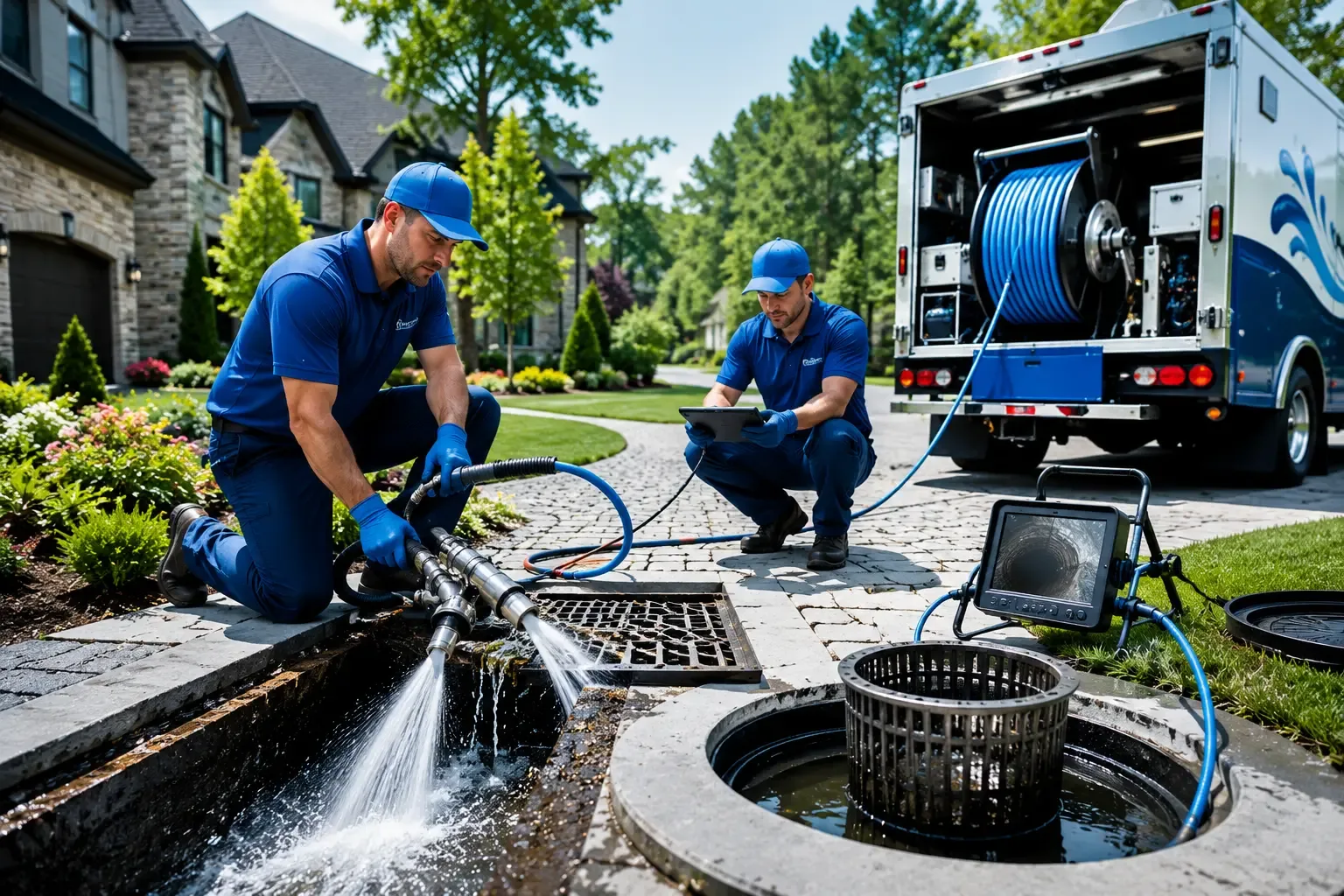 Local outdoor drain cleaning professionals in Saint Francis, ME